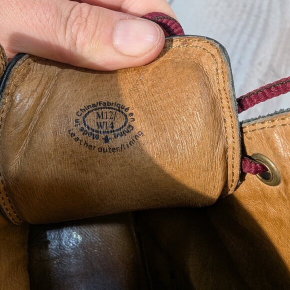 John Fluevog DFT Do-F'T Black Leather Combat Boots M12 - Picture 7 of 12